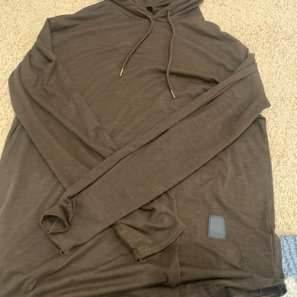 Express Brown Sweatshirt Hoodie